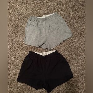 Soffe Cheer/Athletic shorts Gray and Black